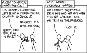 Decryption cartoon